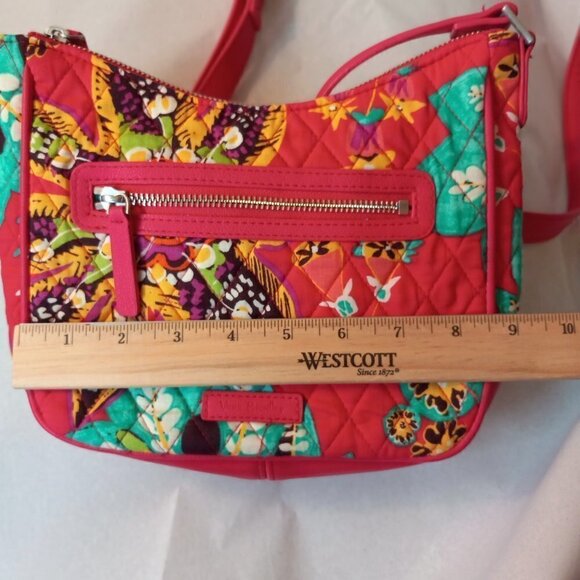 VERA Bradley Mini Vivian Crossbody Rumba Quilted Bag - Picture 5 of 12
